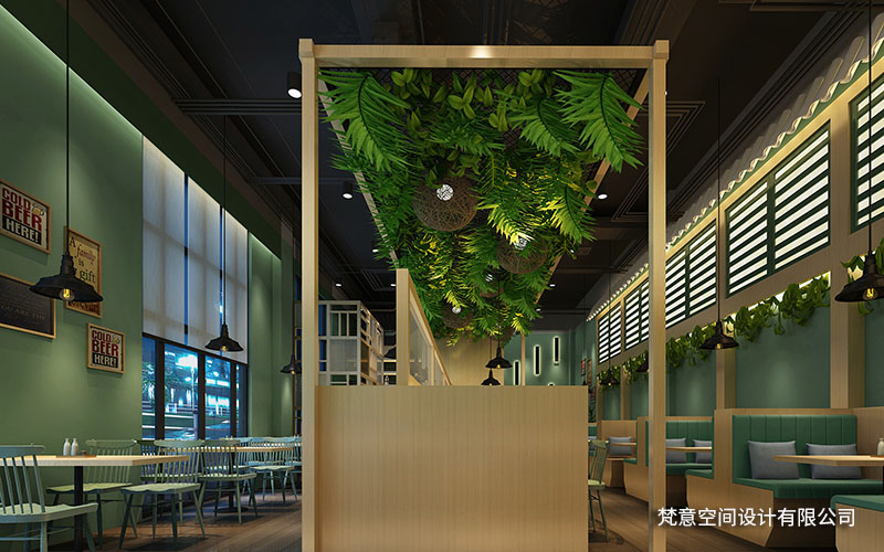 鄭州300平米小龍蝦餐廳設計