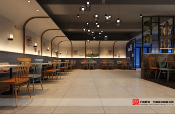 河南牧業經濟學院餐廳裝修設計案例